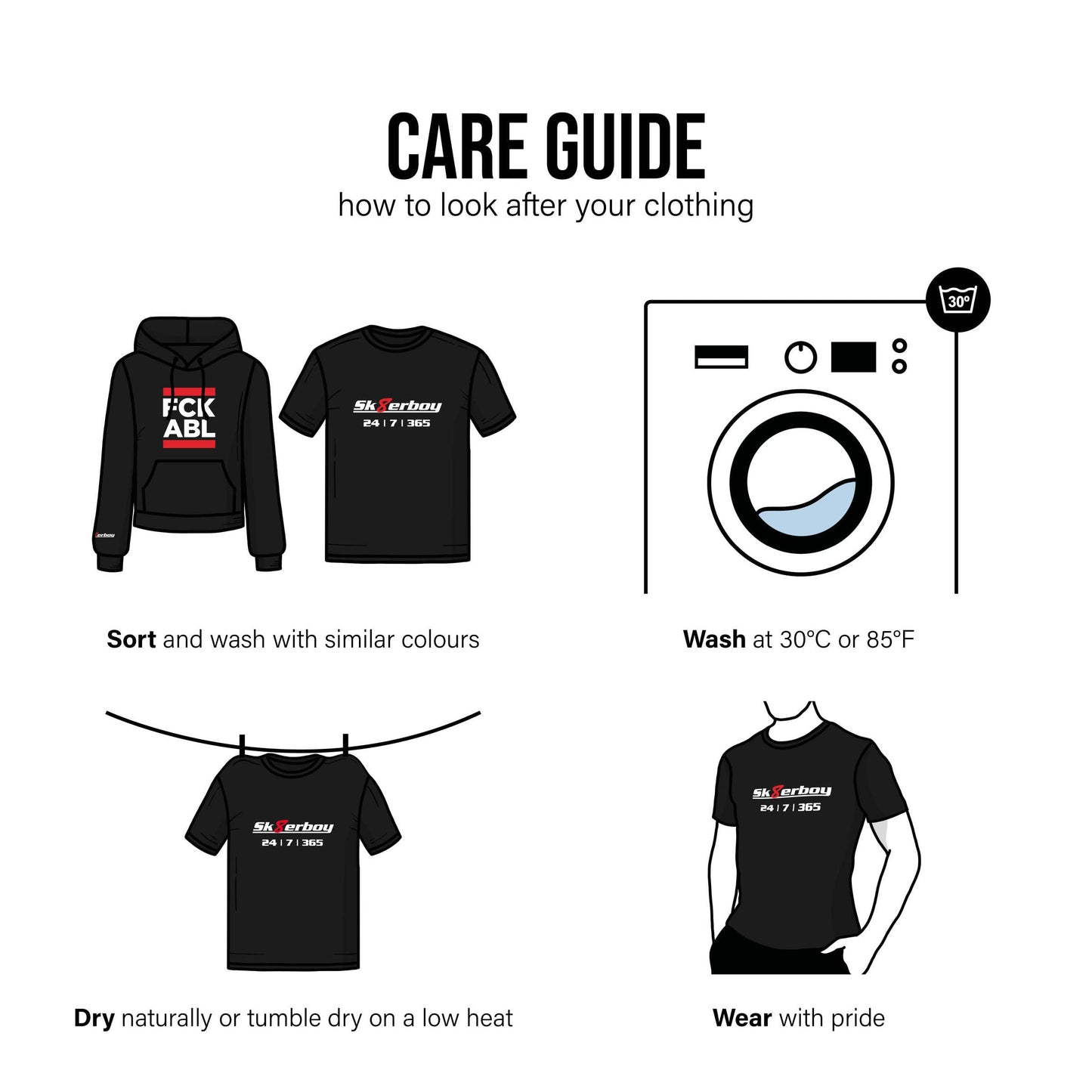 T-shirt Sk8erboy® 24 | 7 | 365