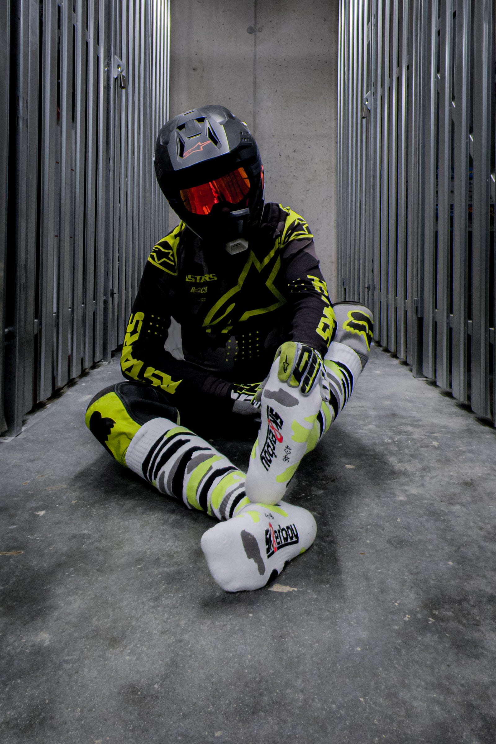 gay mx gear MX Socks neon yellow | Socks