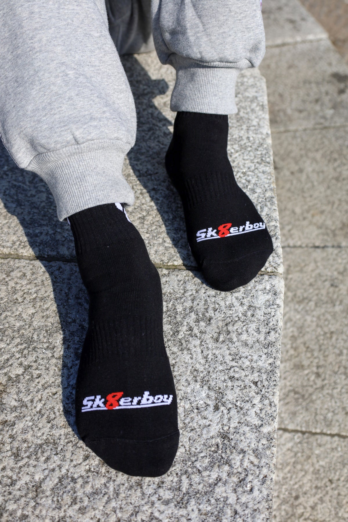 Sk8erboy® PUPPY Short Crew Socks schwarz