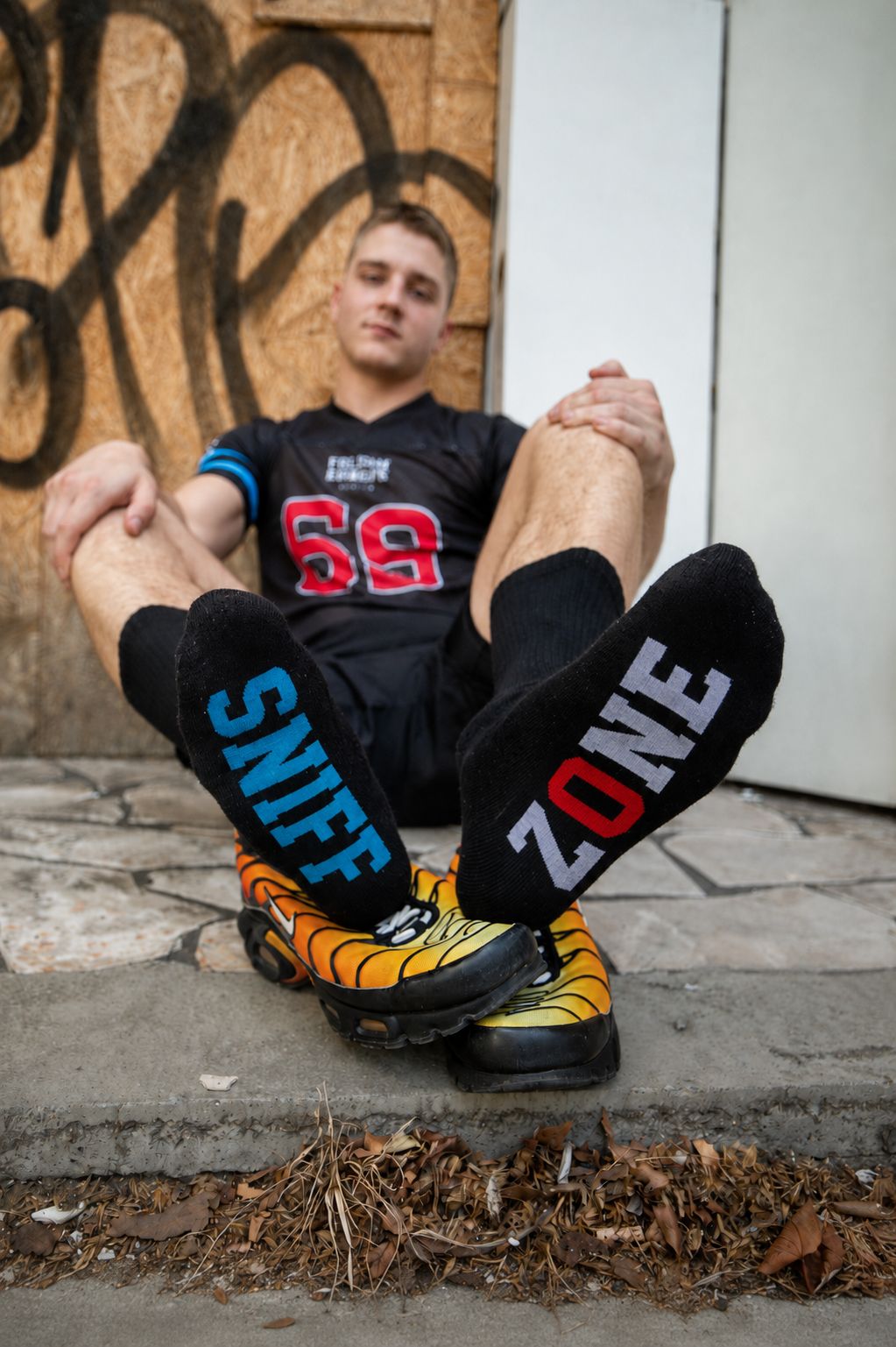 FOLSOM EUROPE X Sk8erboy® SNIFF ZONE Socks schwarz
