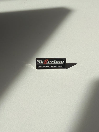 Sk8erboy® PIN – 25 Years. One Crew.