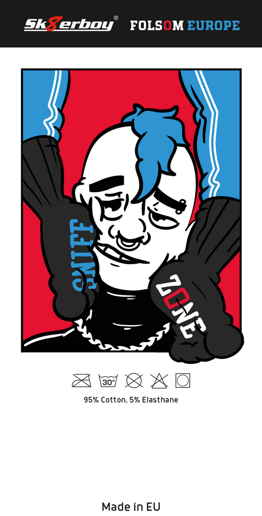 FOLSOM EUROPE X Sk8erboy® SNIFF ZONE Socks schwarz