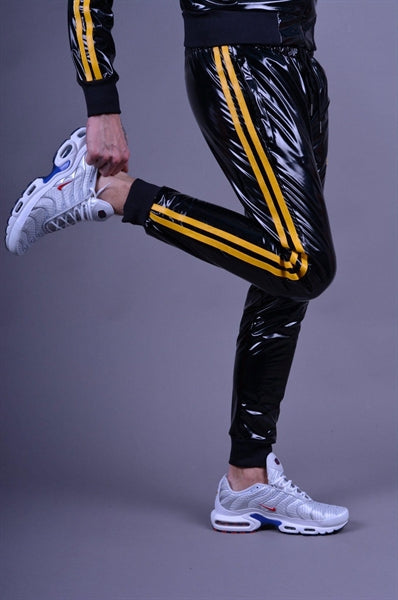 Riegillio tracksuit pants yellow stripes Fetish | Sk8erboy®