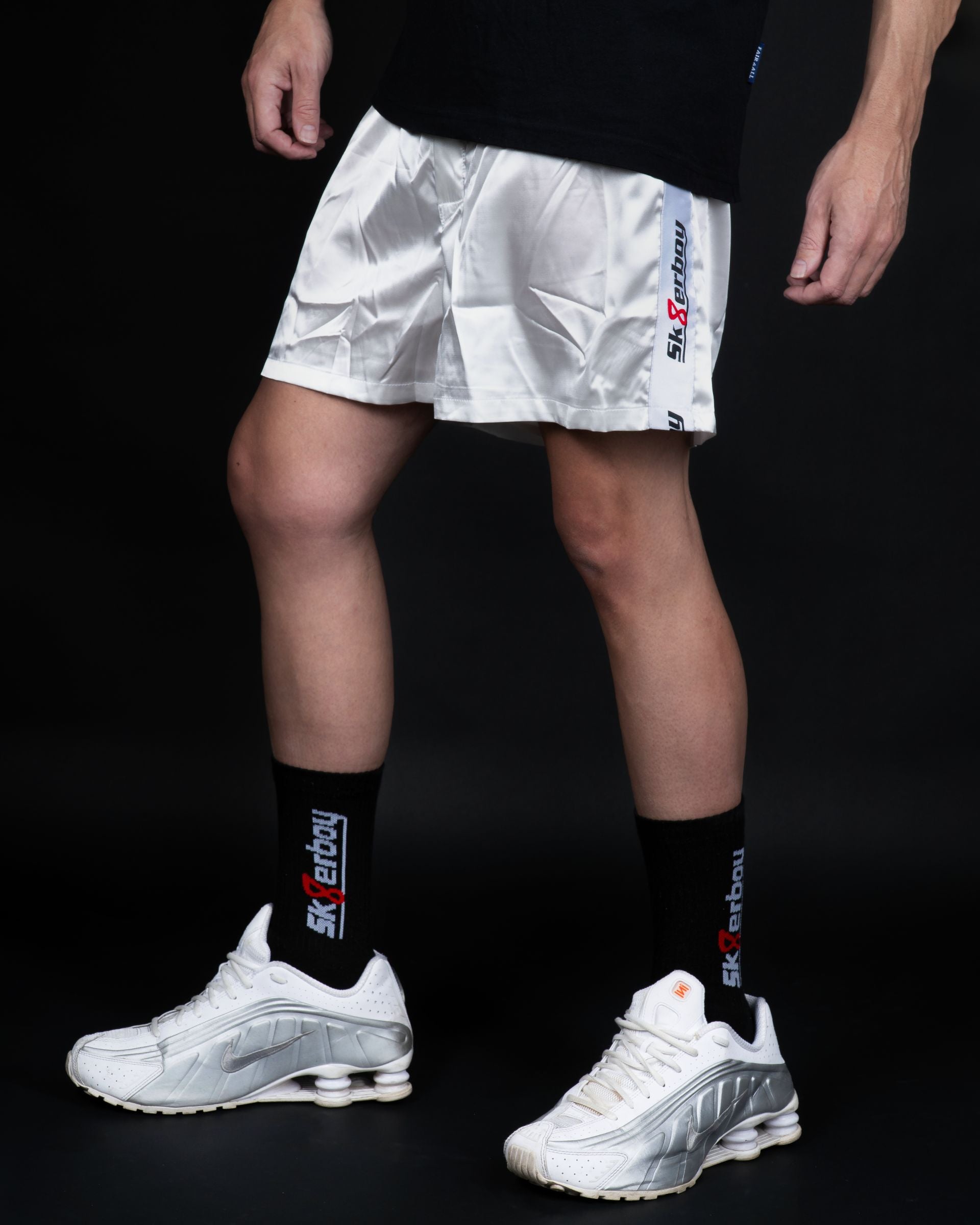 Shiny boxer shorts white | underwear | Sk8erboy®